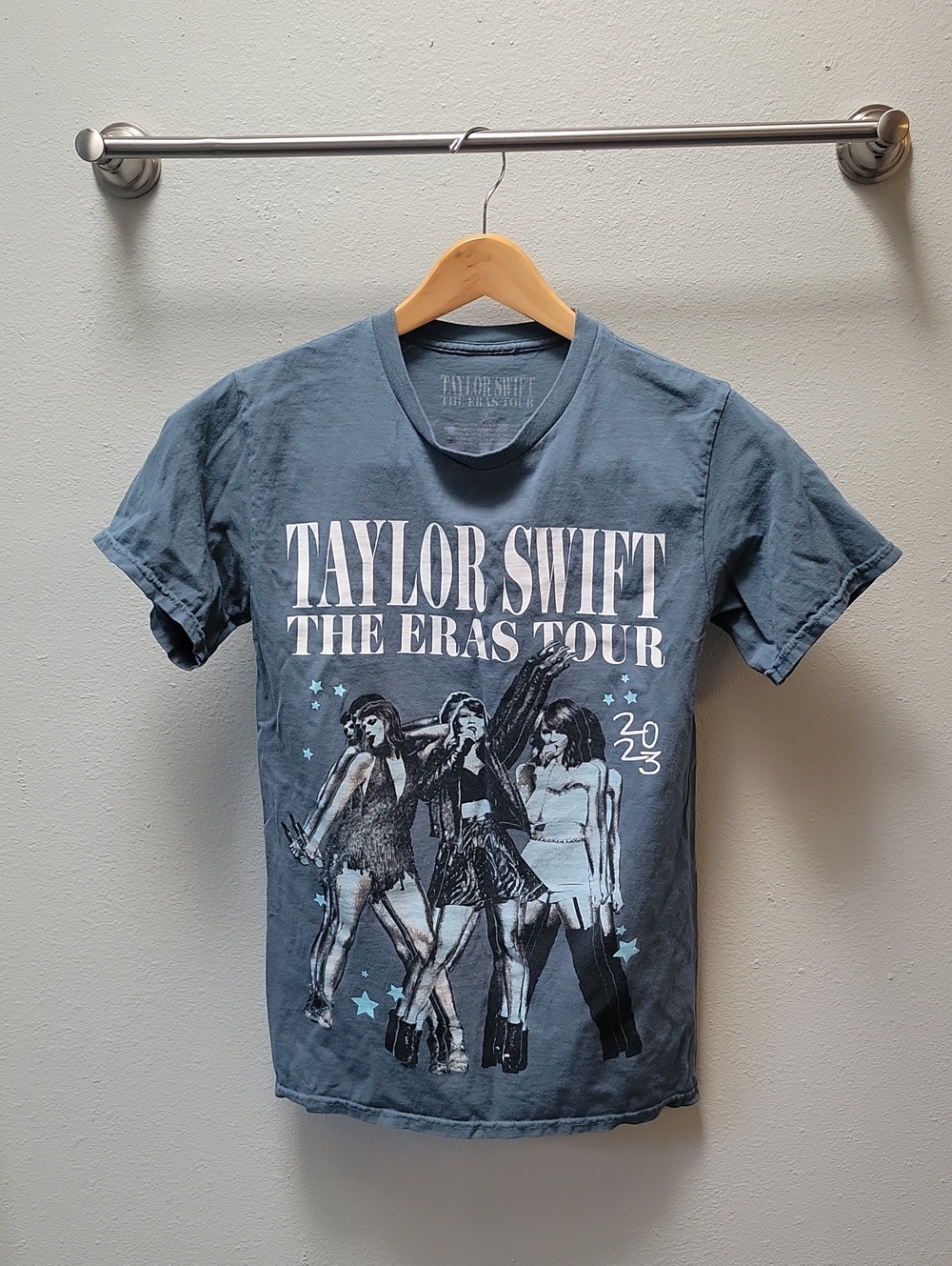 Taylor Swift- The Eras Tour Concert Tee - Charcoal Blue